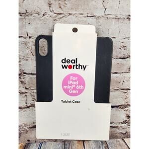 Deal Worthy iPad Mini 6th Gen Tablet Case NEW 1 Count Black